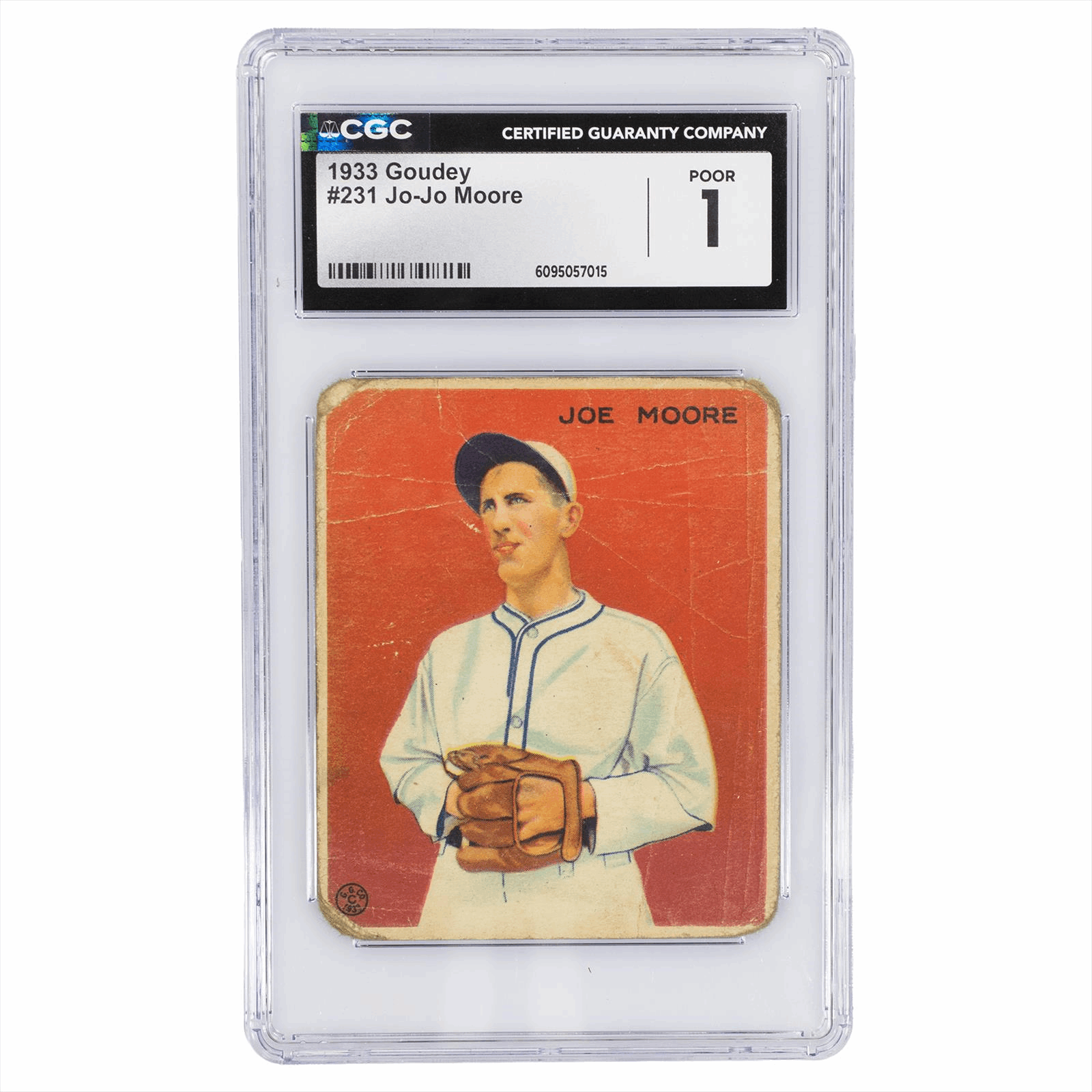 1933 Goudey Jo-Jo Moore #231 CGC POOR 1
