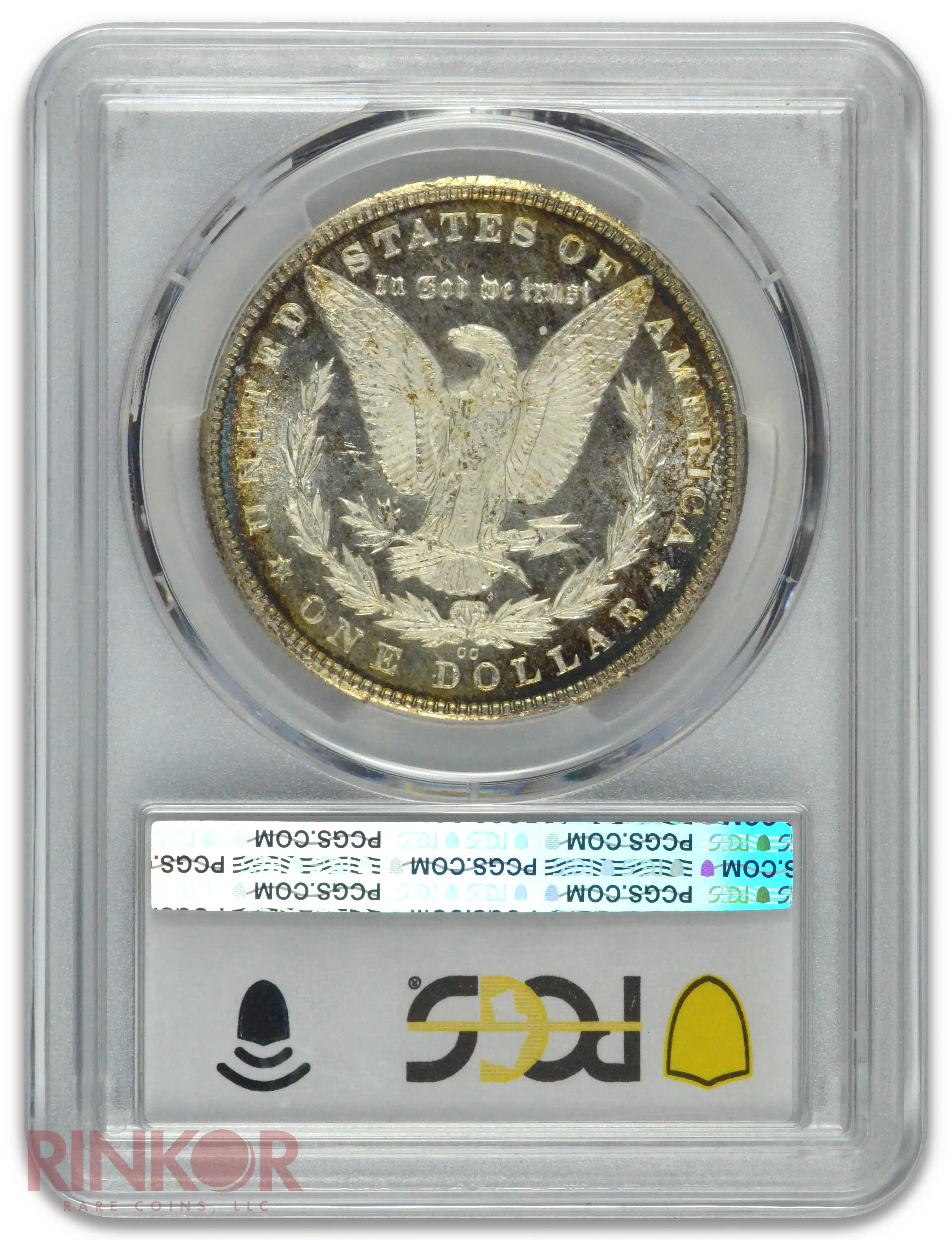 1880-CC $1 Morgan Dollar PCGS Reverse