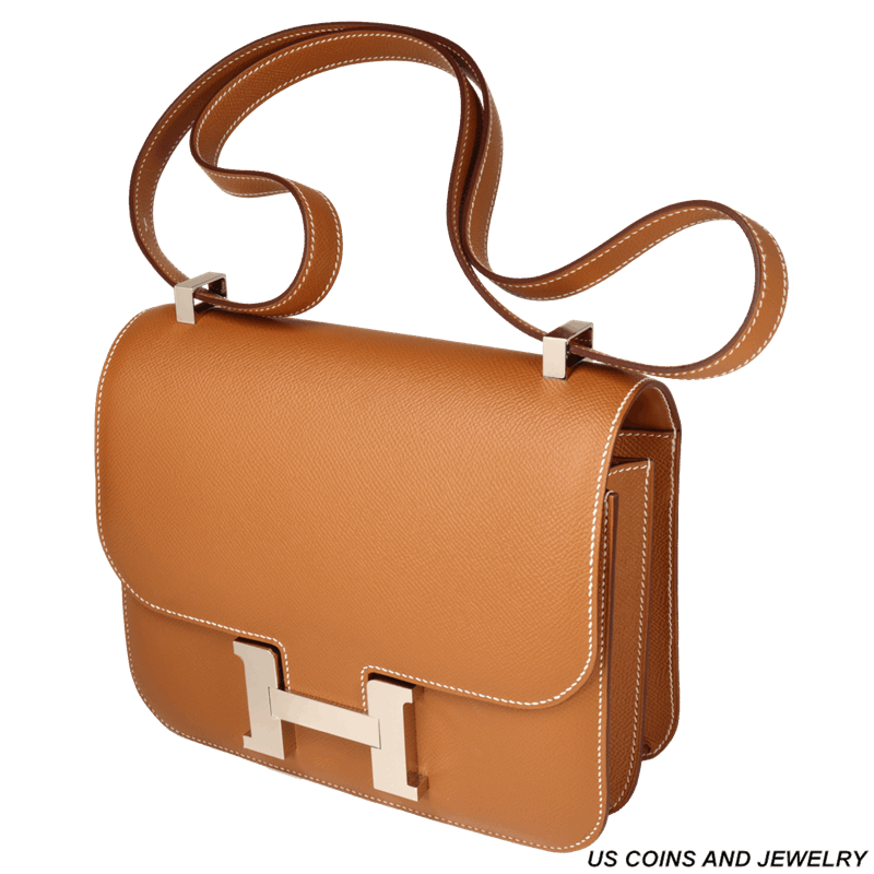 Hermes Constance 24 in Gold 
