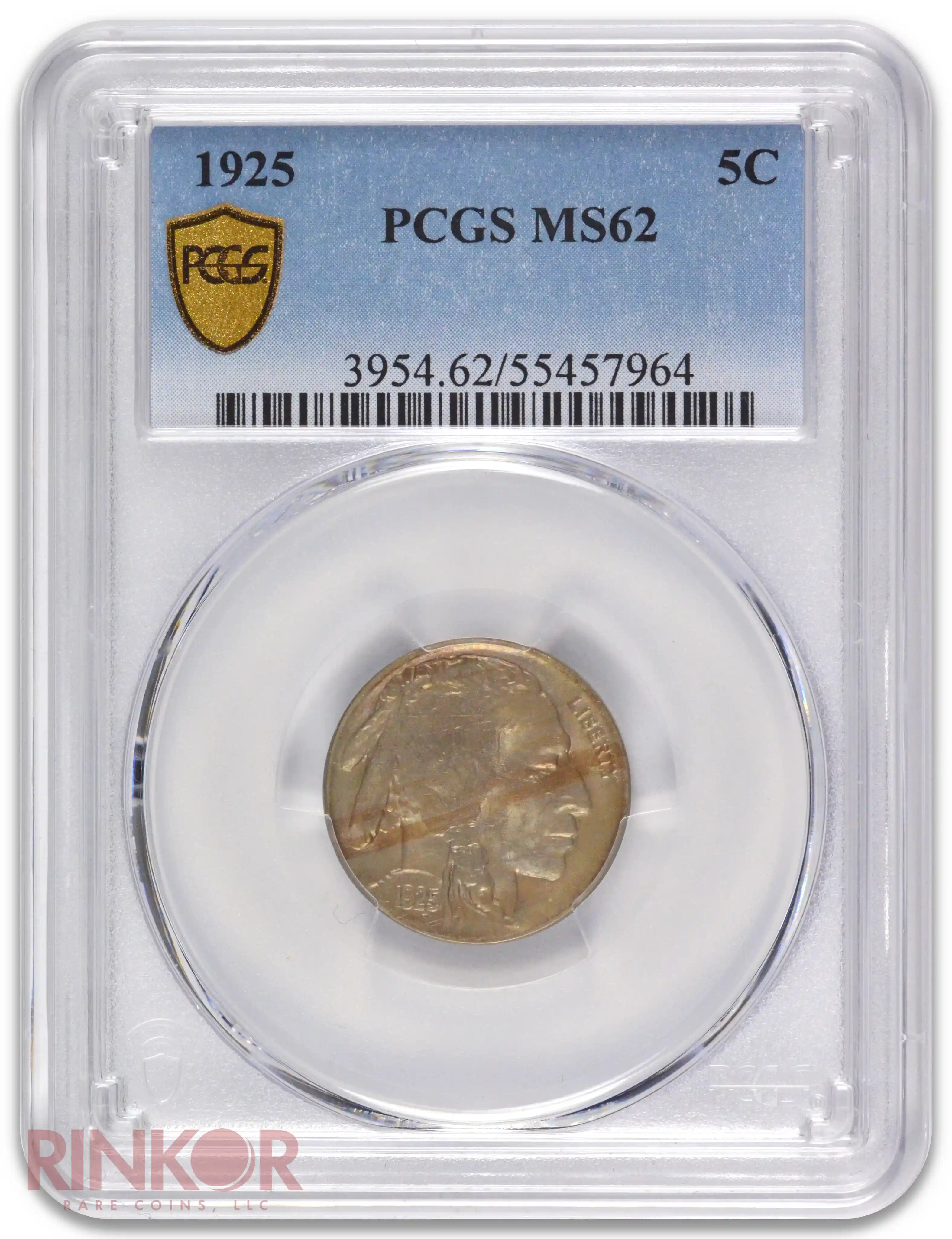 1925 Buffalo PCGS MS 62