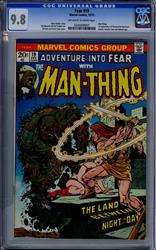 Fear #19 CGC 9.8 (Marvel, 1973) 