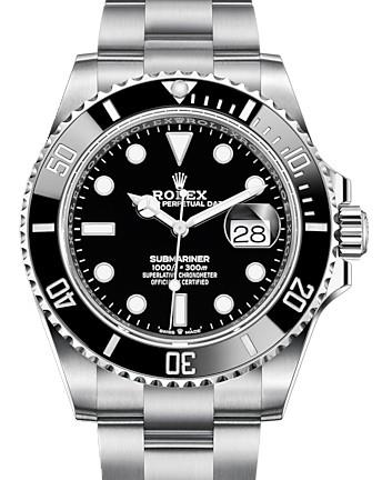 Rolex 41mm Submariner Ref/126610LN Watch and Card (2021) 