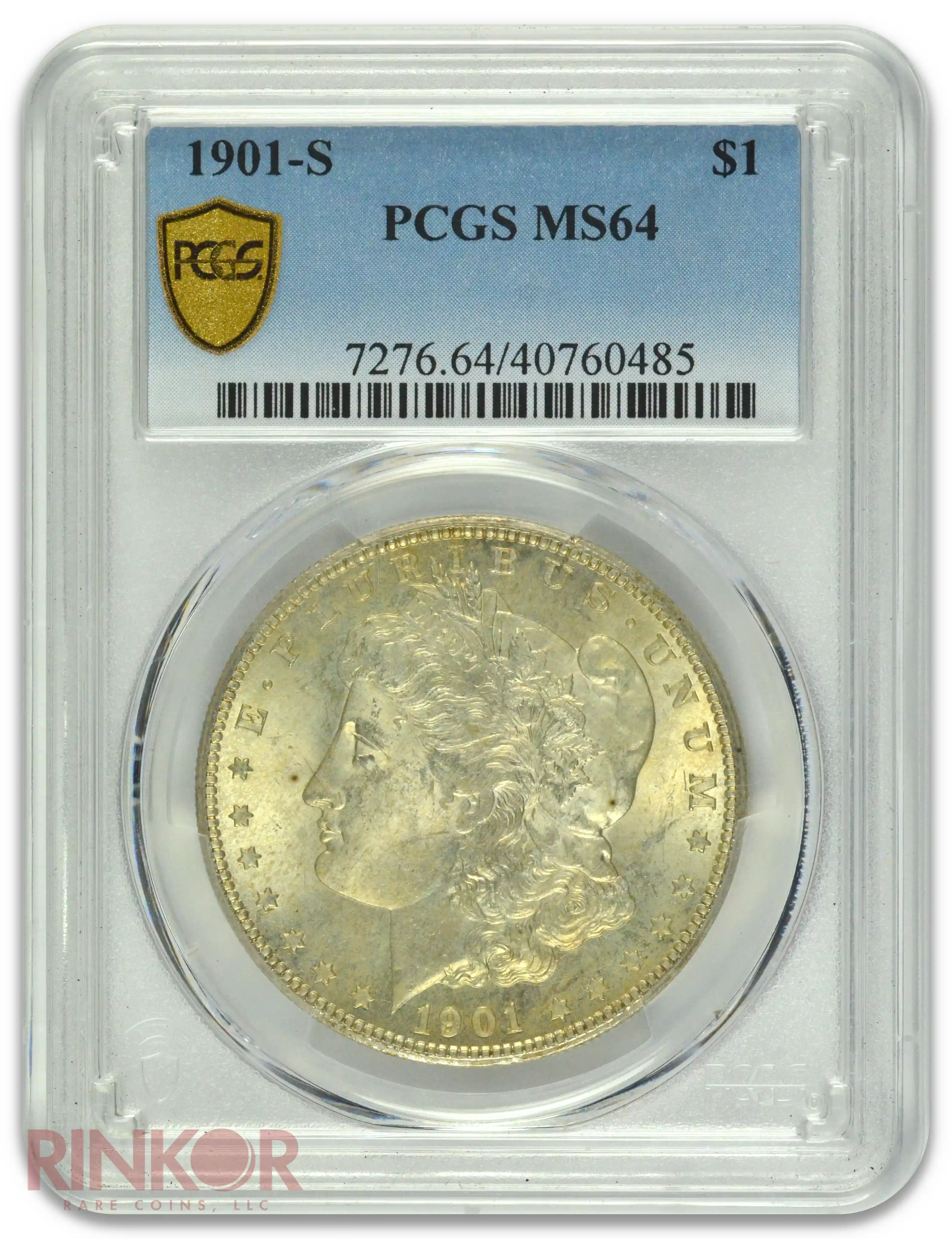 1901-S $1 PCGS MS 64