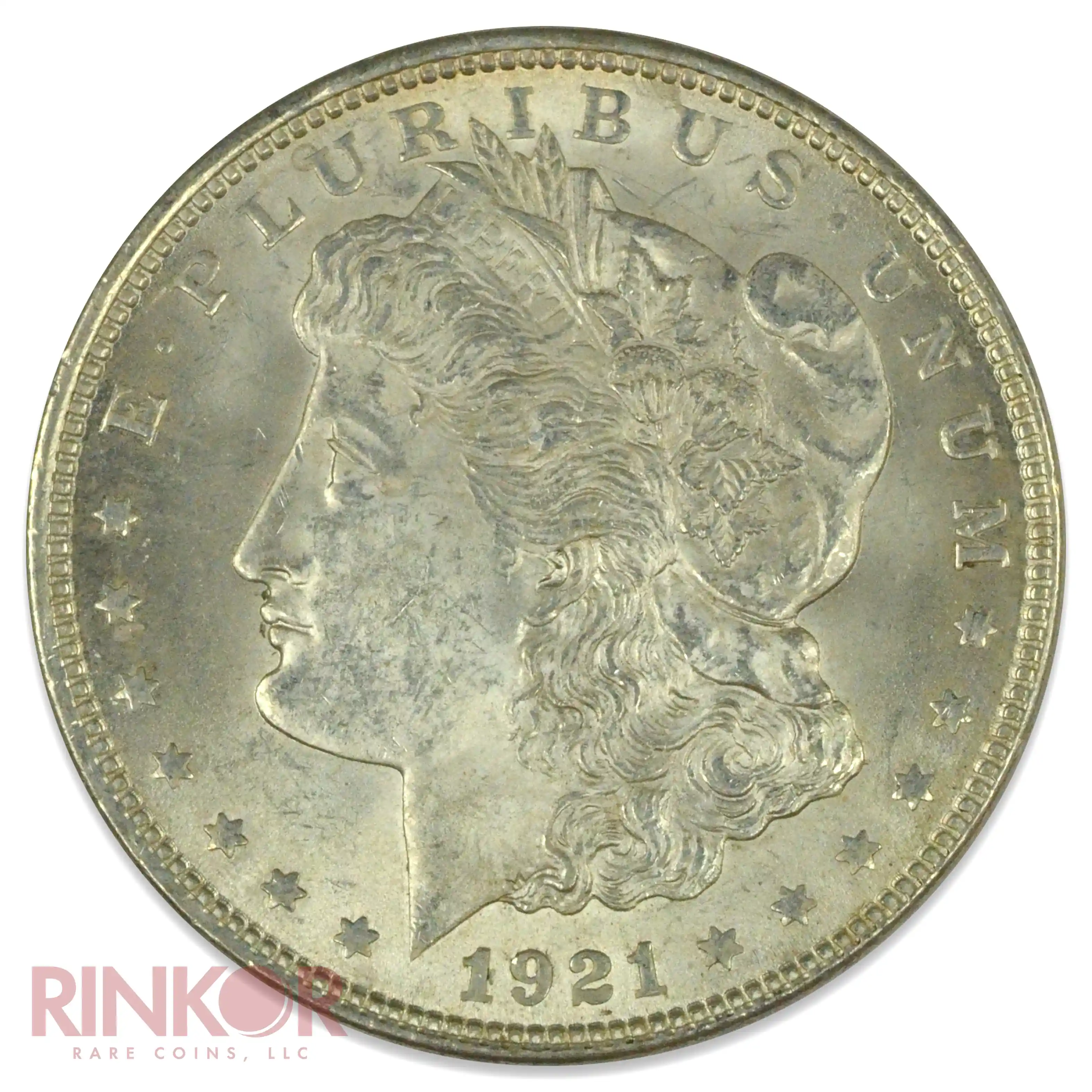1921-P Morgan Silver Dollar Brilliant Uncirculated 