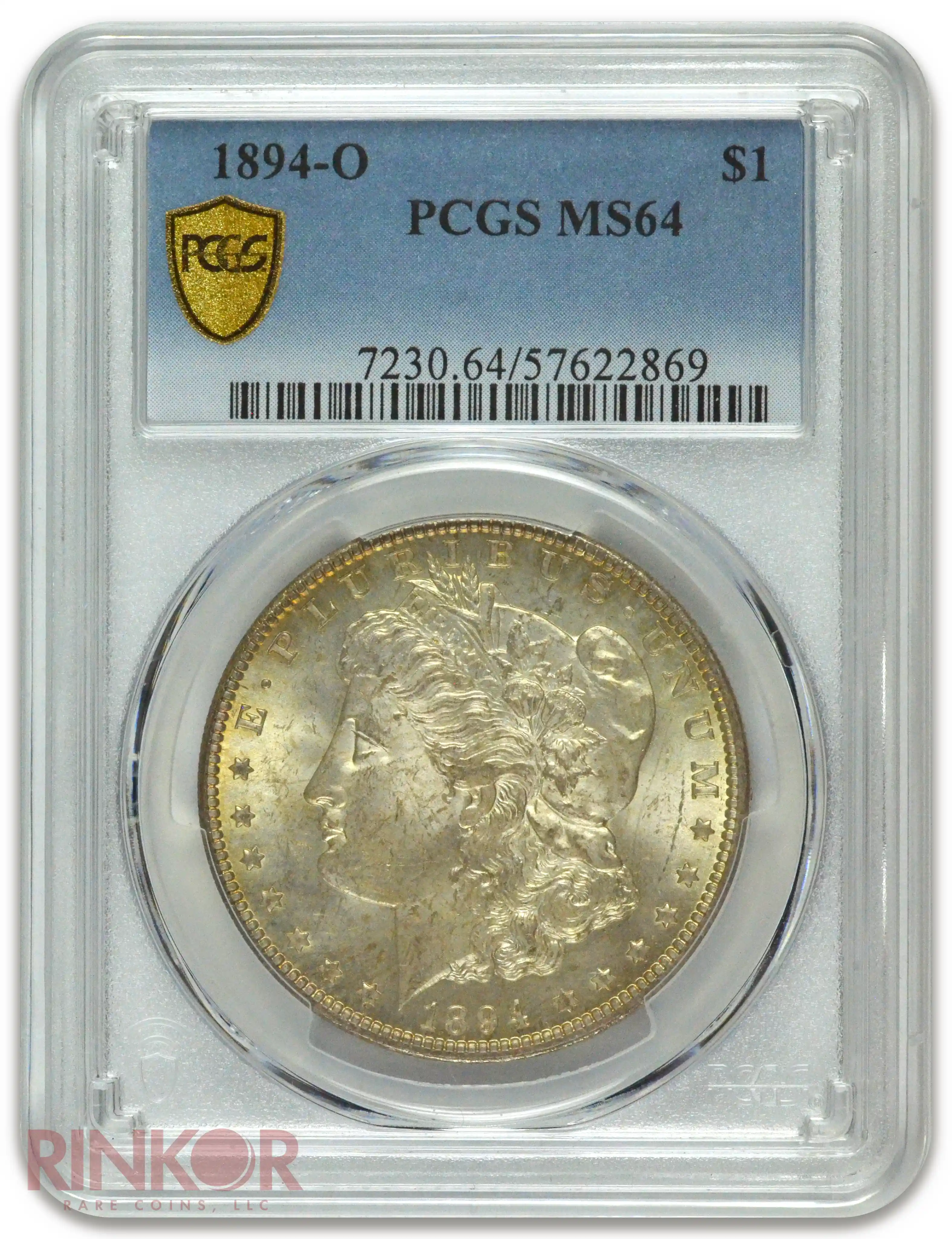 1894-O $1 Morgan Dollar PCGS MS 64