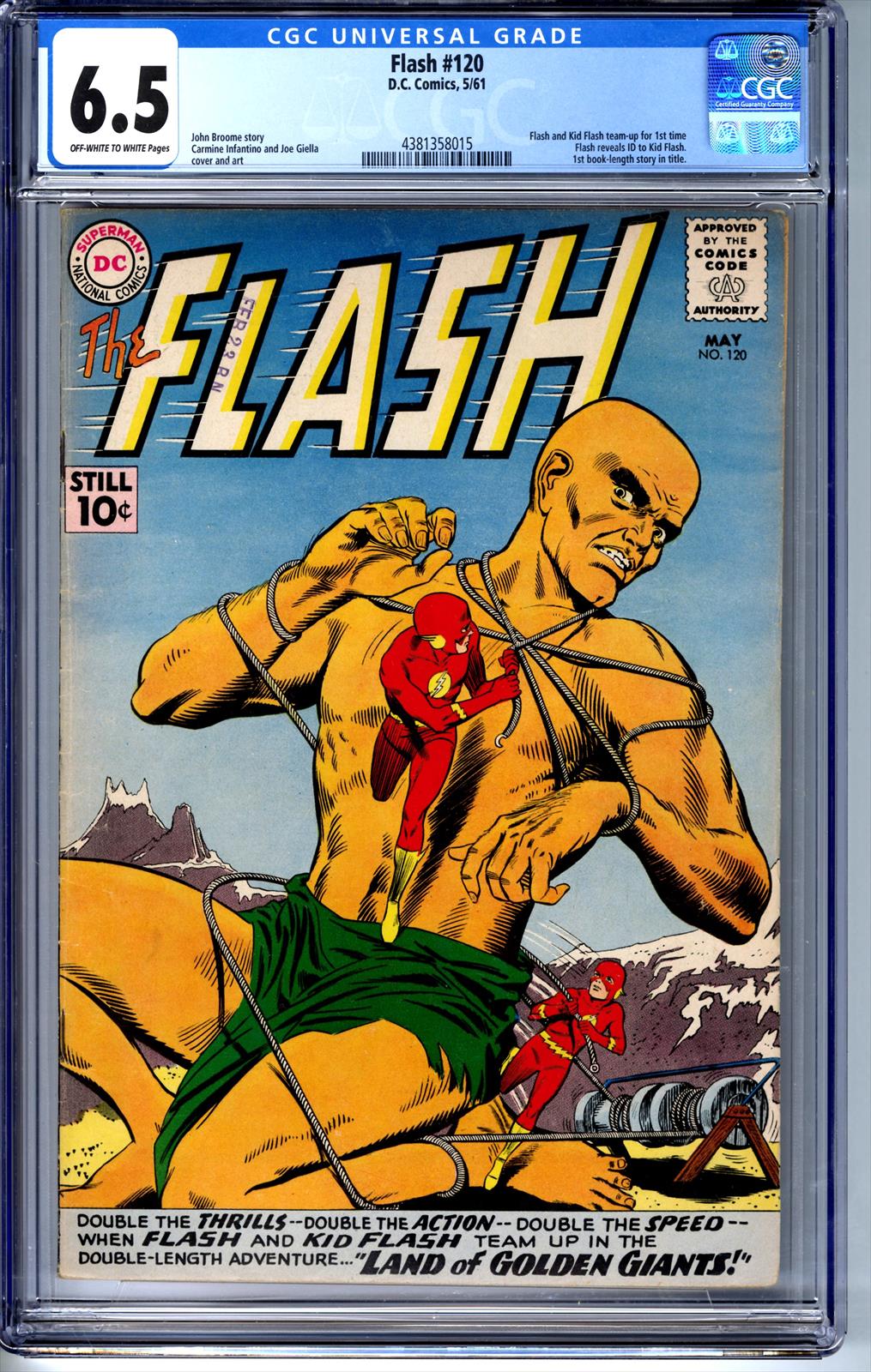Flash #120 CGC 6.5 6.5