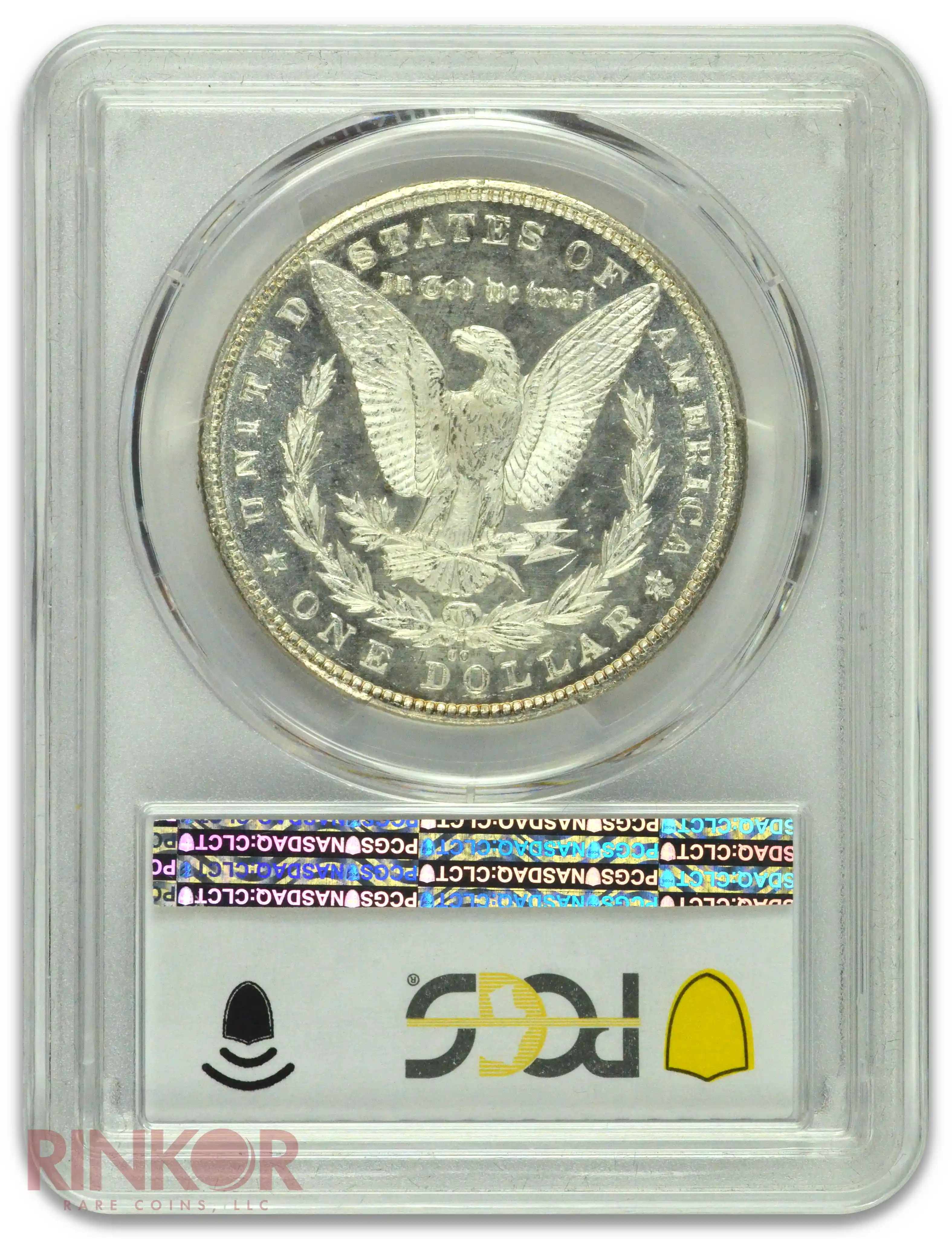 1880-CC $1 8/Low 7 Morgan Dollar PCGS MS 64 DMPL CAC
