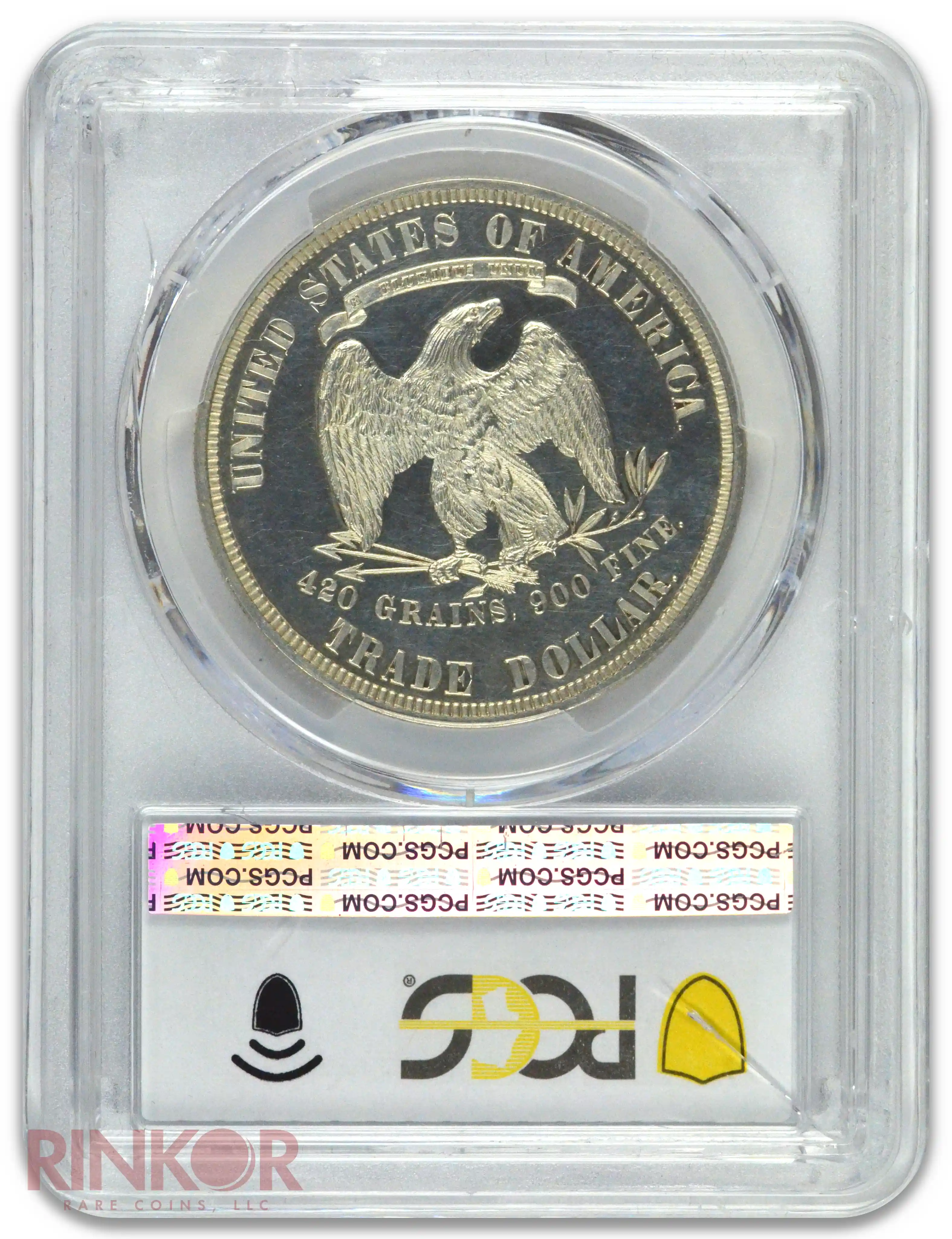 1881 $1 Trade Dollar PCGS PR 63 CAM