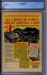 Love Journal #16 CGC 4.0 (Orbit, 1952) 