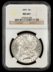 1899 $1 NGC  MS64+