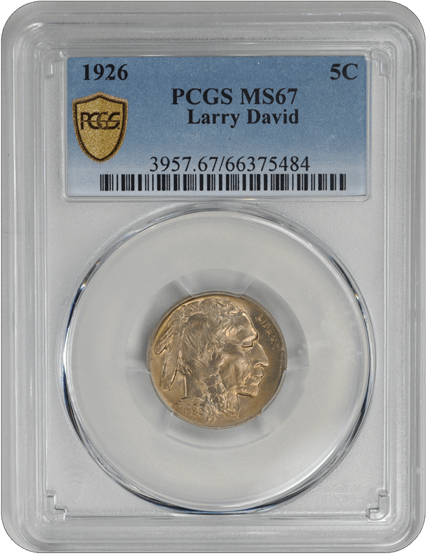 1926 Buffalo PCGS MS 67