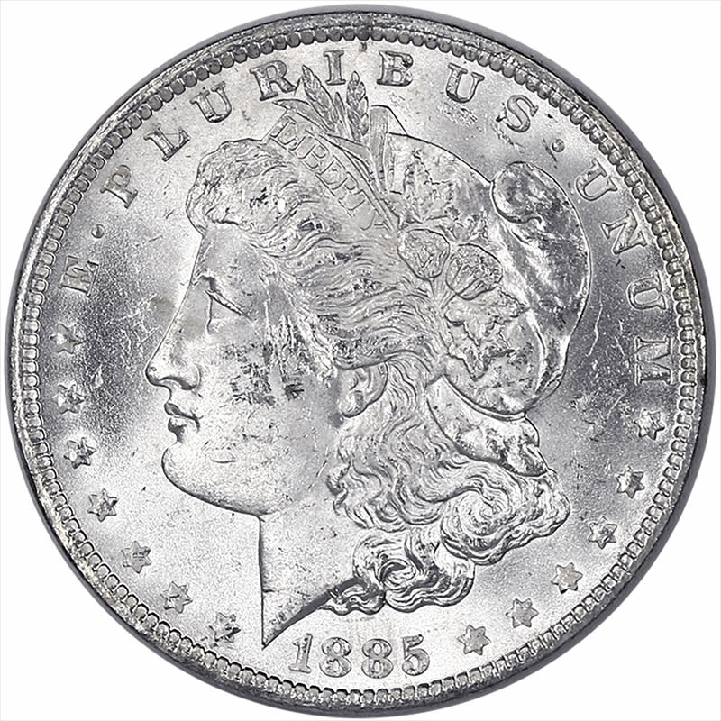1885-O Morgan Silver Dollar CH UNC