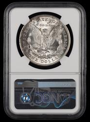 1921 D $1 NGC MS63 Morgan to Peace Dollar 100th Anniversary Label MS63