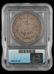1889 O $1 ICG AU50