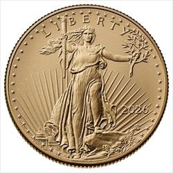 2026 1/2 oz Gold Eagle - BU image 1