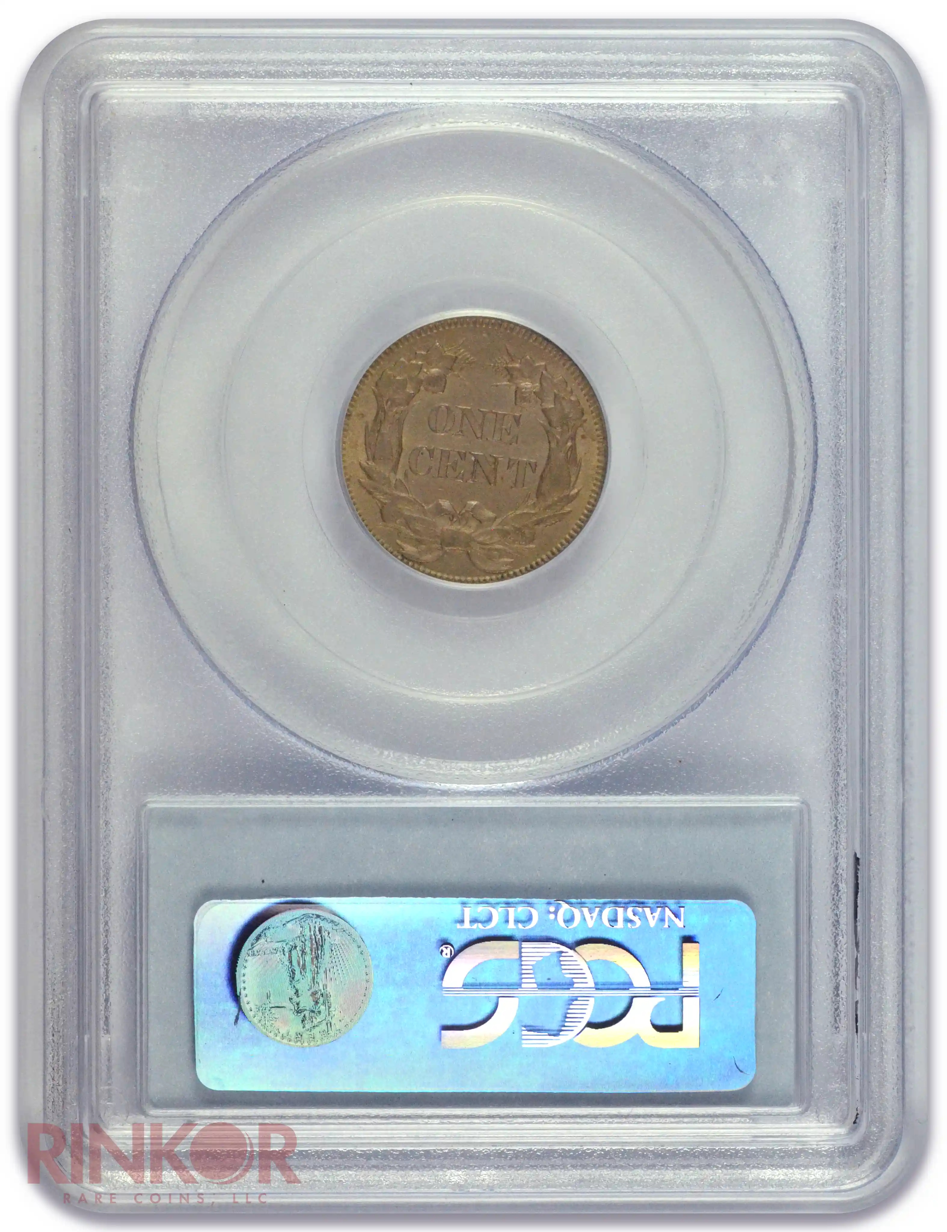 1857 Flying Eagle Cent PCGS MS 63 