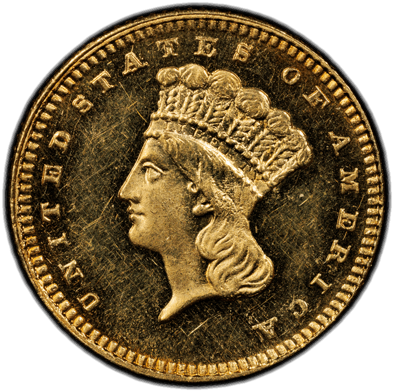 1886 G$1 PCGS PR 63 CAM CAC