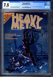 Heavy Metal #1 CGC 7.5 7.5