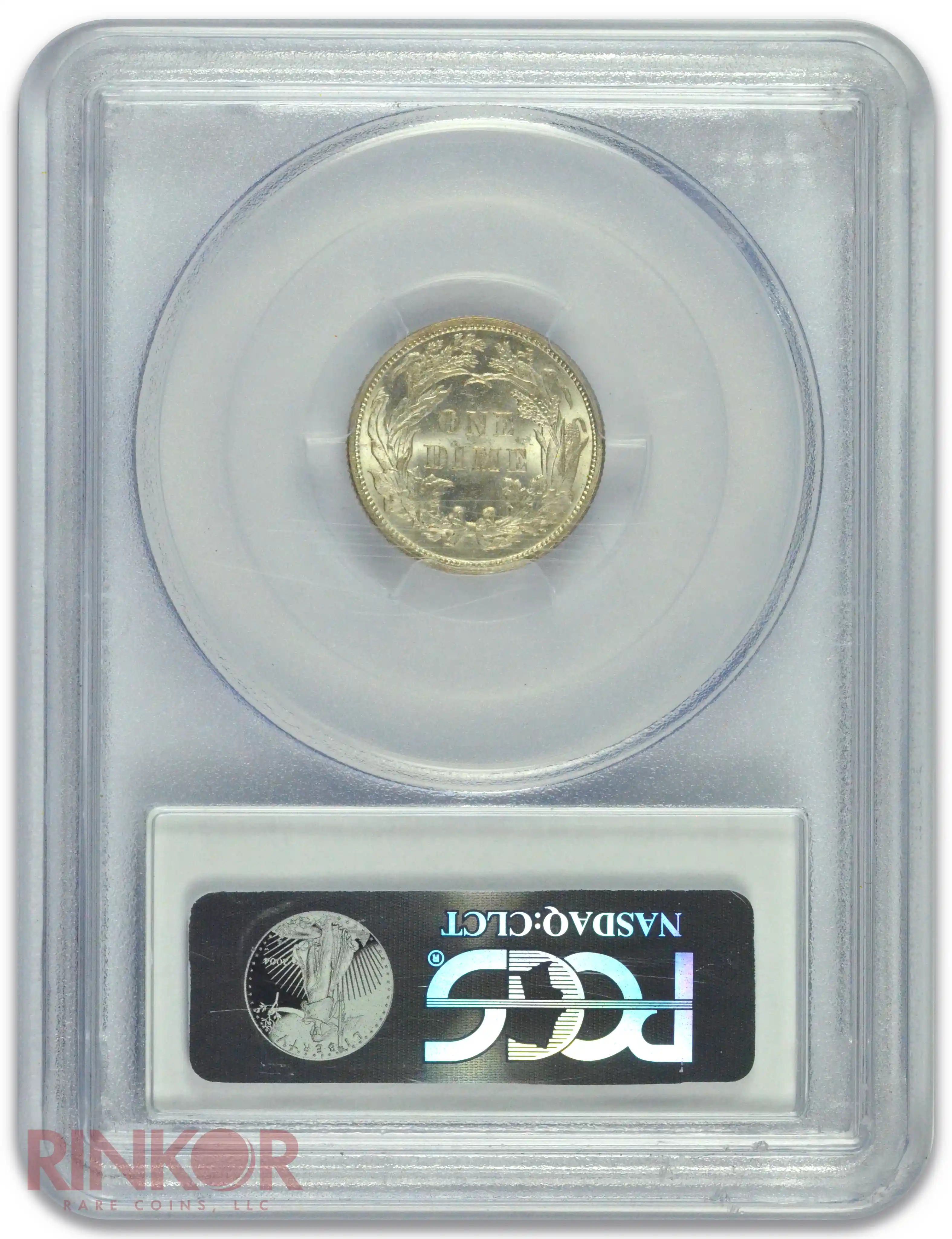 1891 Seated Liberty Dime PCGS MS 64 CAC