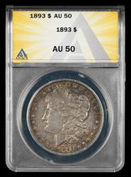 1893 $1 ANACS AU50