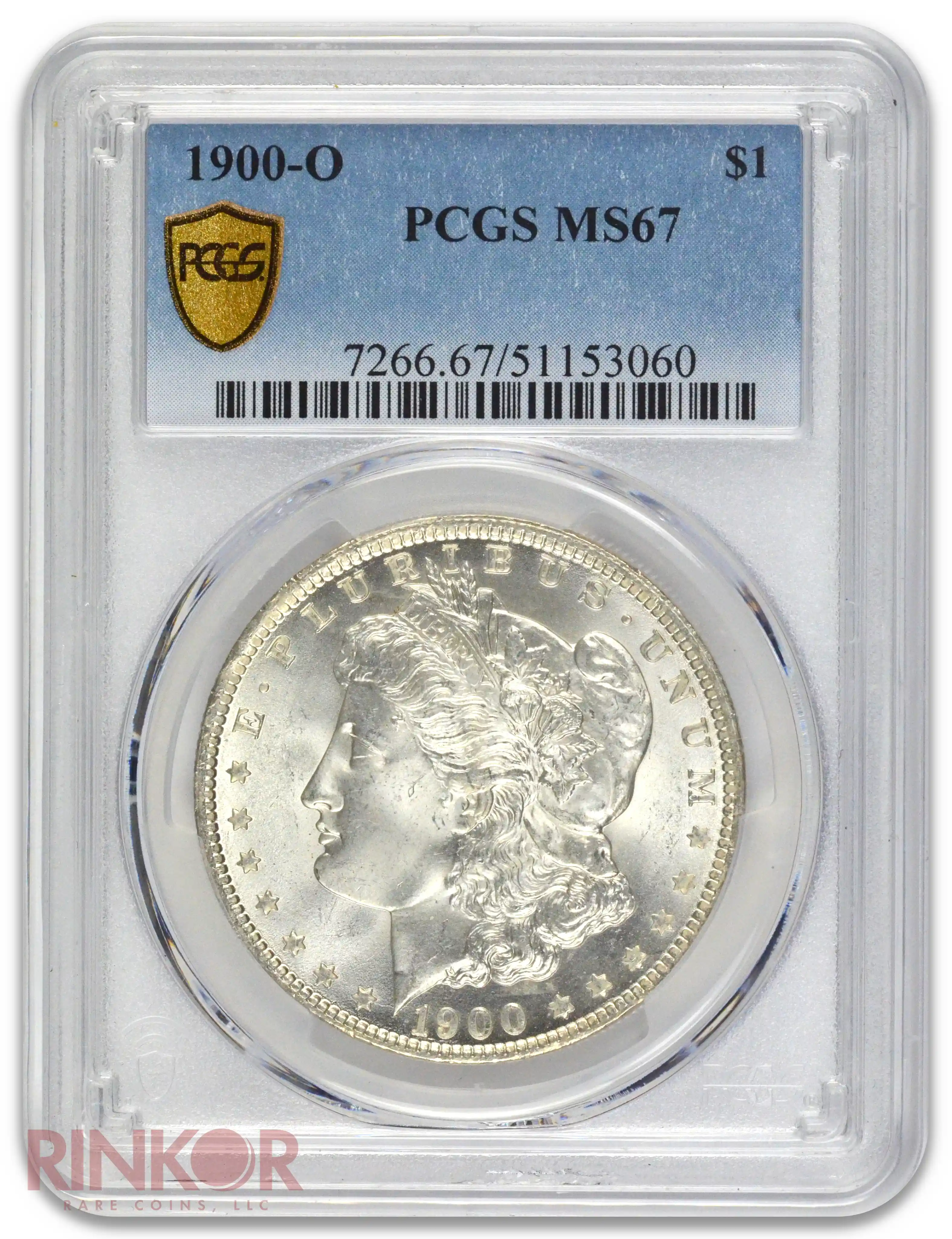 1900-O $1 Morgan Dollar PCGS MS 67