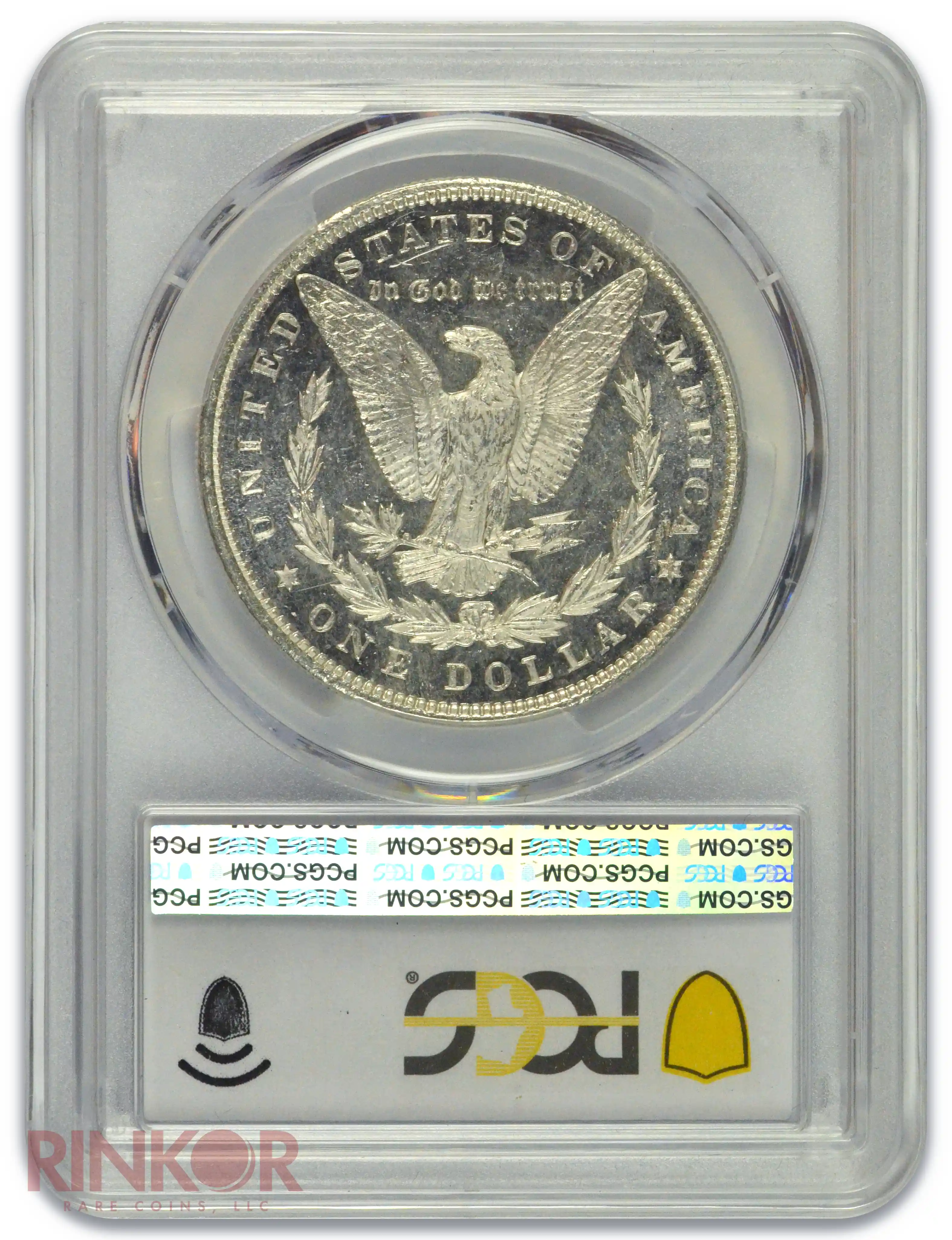 1896 $1 Morgan Dollar PCGS MS 65 DMPL