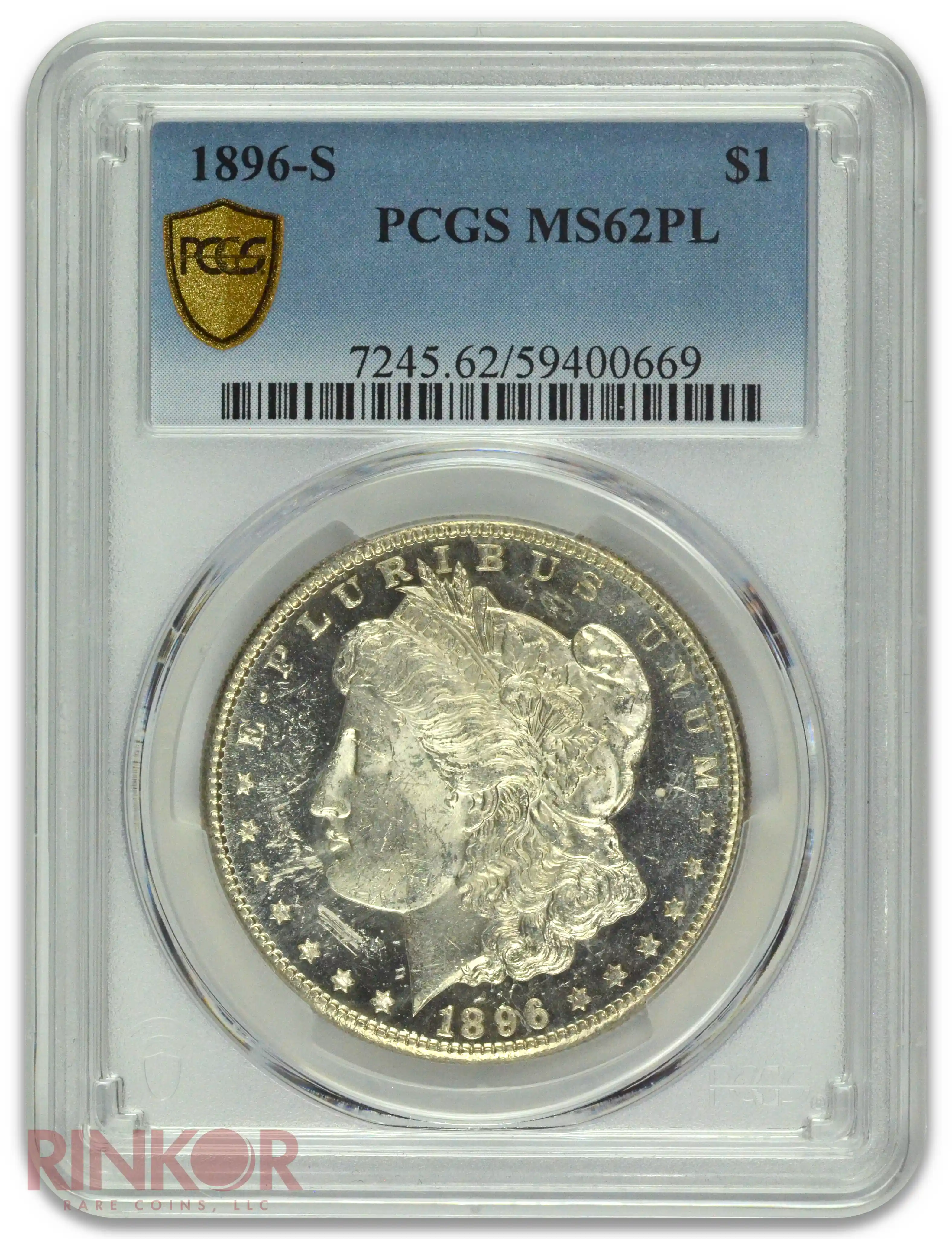 1896-S $1 Morgan Dollar PCGS