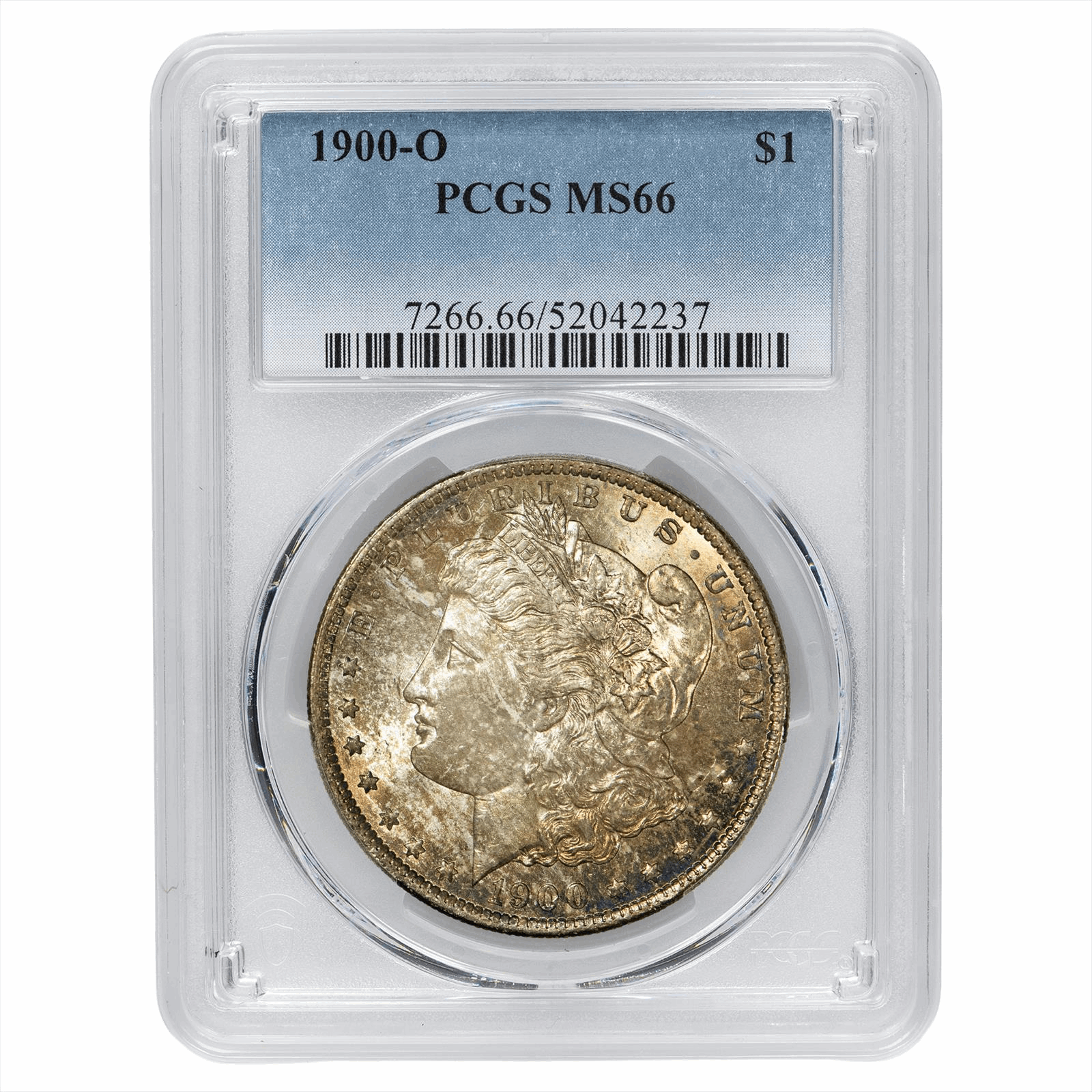 1900-O Morgan Silver Dollar $1 PCGS MS 66