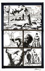 Wolverine #300, Page 6 Artist:  Ron Garney (Penciller) Media Type: Pen and Ink Art Type: Interior Page 
