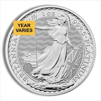 Platinum Britannia - 1 oz (Year Varies) 