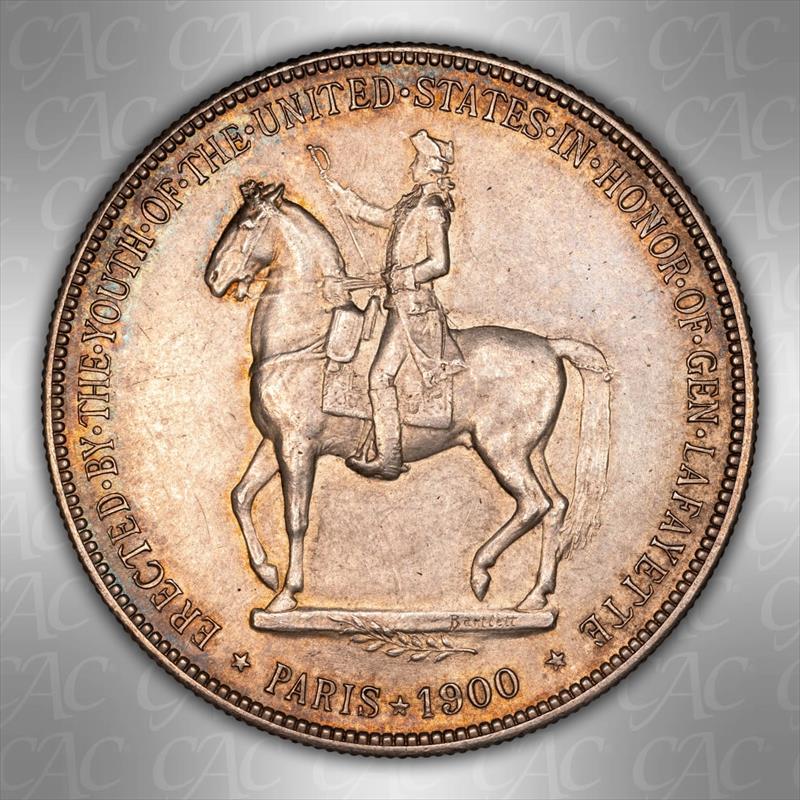 1900 Lafayette $1 CACG MS 63
