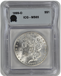1899-O Morgan ICG MS 65