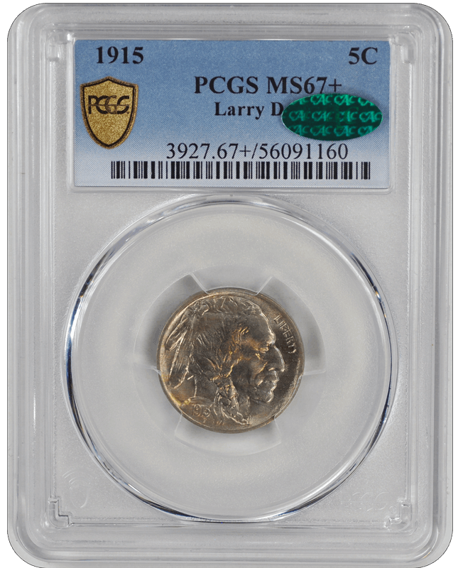 1915 Buffalo PCGS CAC MS 67+