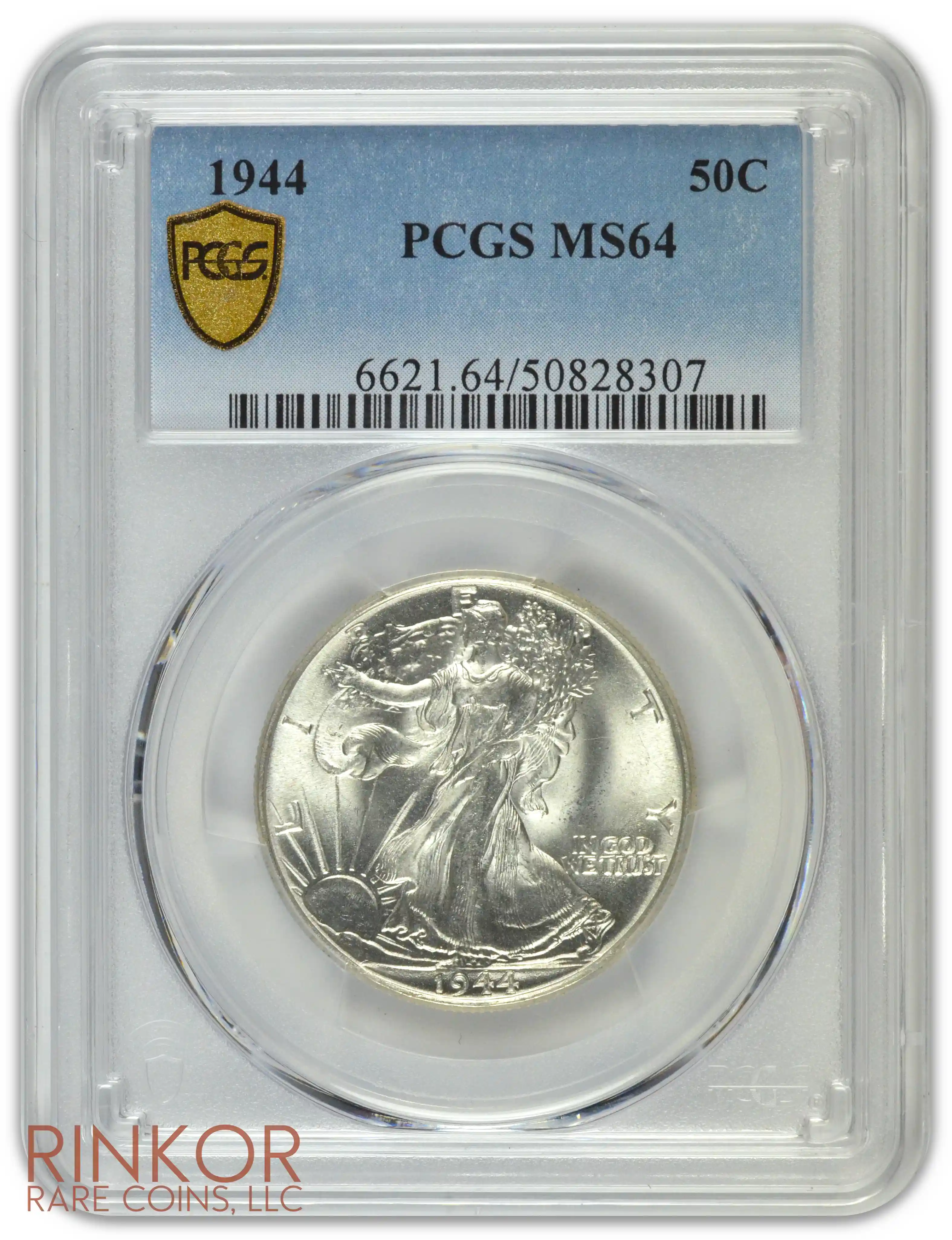 1944 Walking Liberty PCGS MS 64