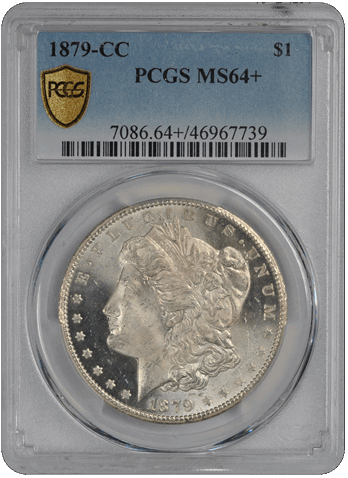 1879-CC $1 Morgan Dollar PCGS  #3669-1 MS64+