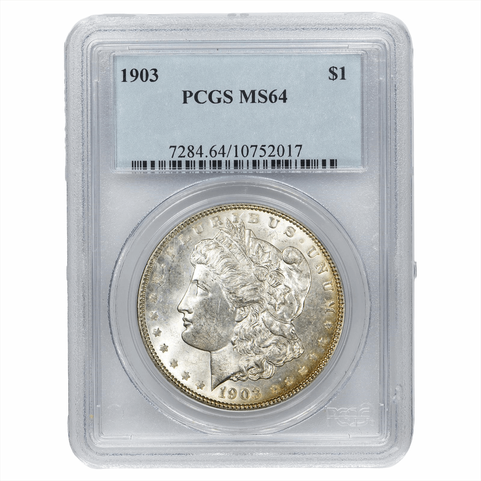1903 Morgan Silver Dollar $1 PCGS MS 64