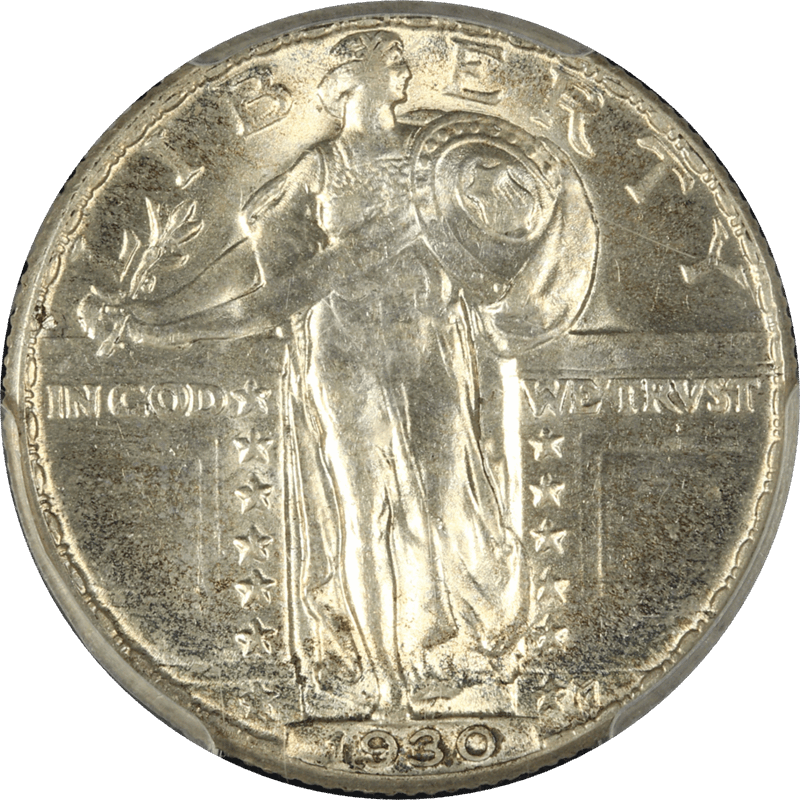 1930 Standing Liberty Quarter 25c, PCGS MS 62