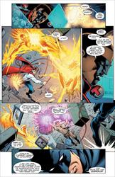 Justice Society of America Vol. 3 #41 Page 14 Artist:  Mark Bagley (Penciller) ,  Norm Rapmund (Inker) Media Type: Pen and Ink Art Type: Interior Page 
