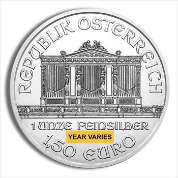 1 oz Austrian Silver Philharmonic (Year Varies) image 1