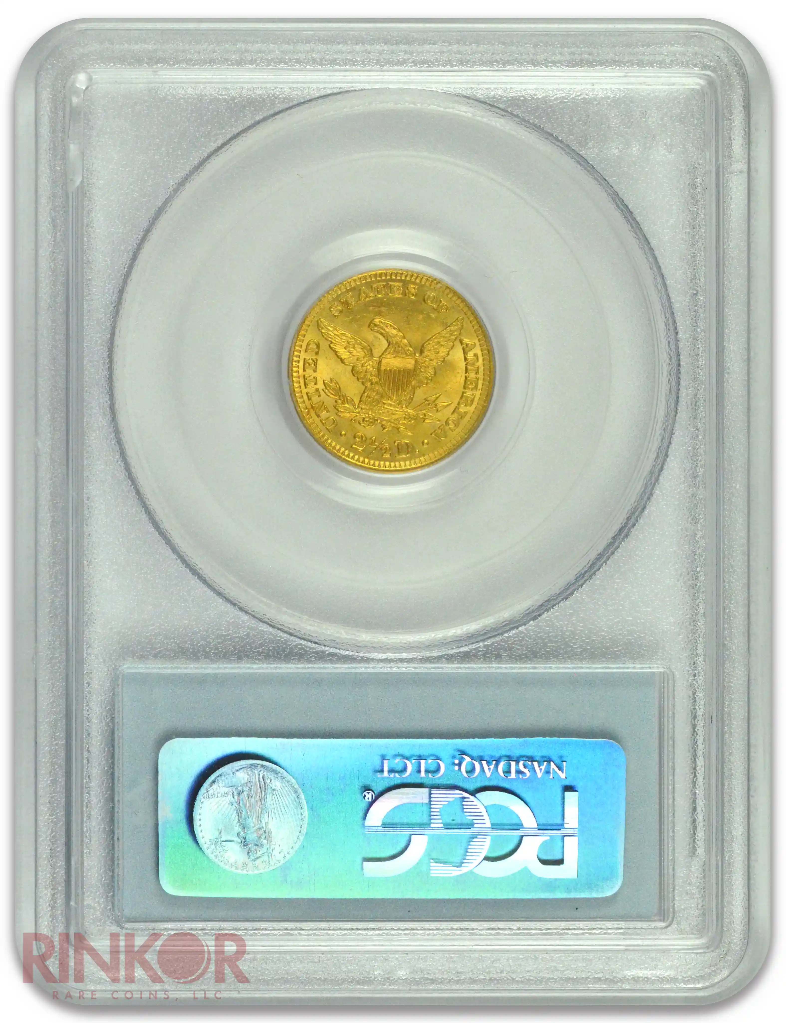 1905 $2.50 Liberty Head PCGS MS 63 CAC