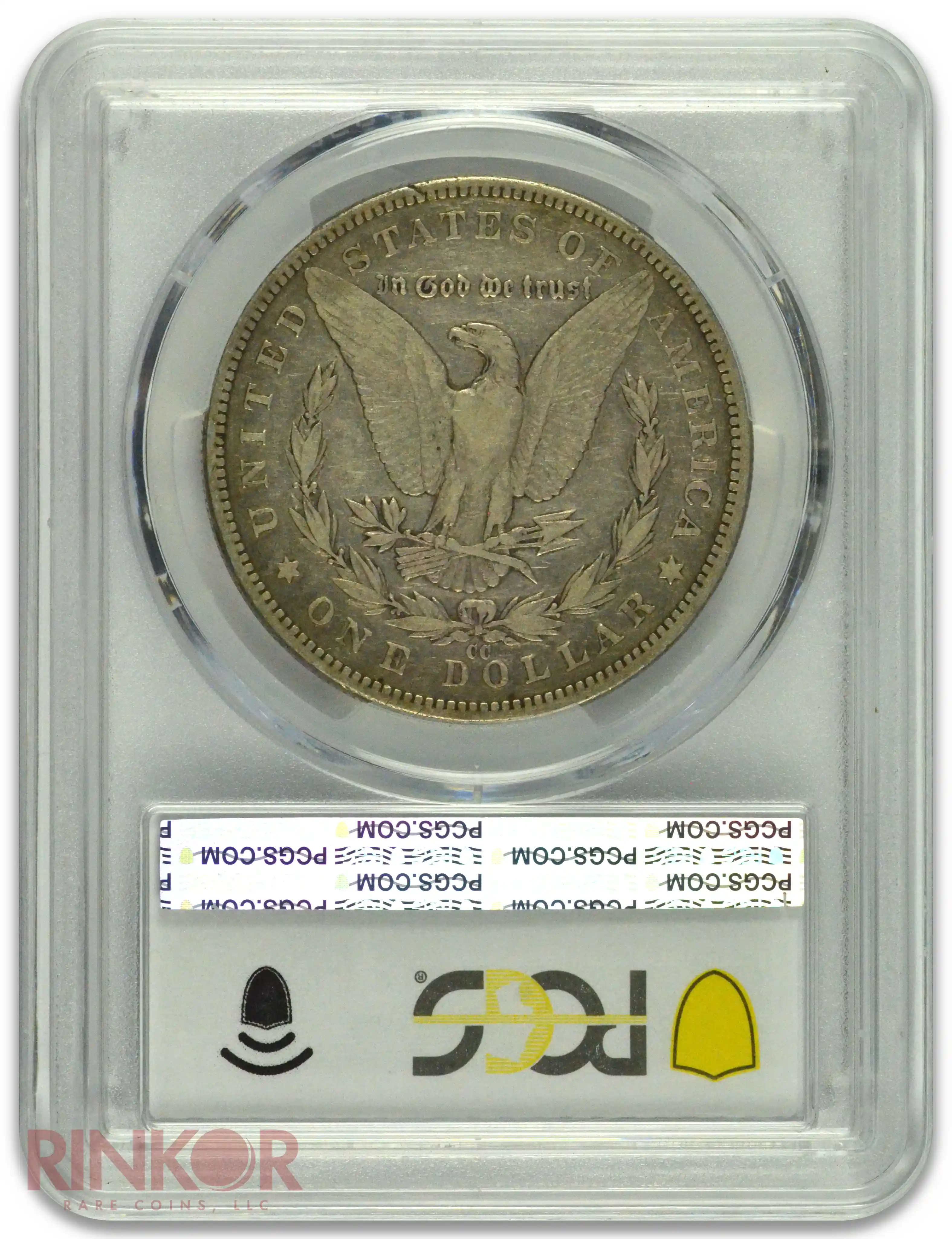 1889-CC $1 Morgan Dollar PCGS F-15