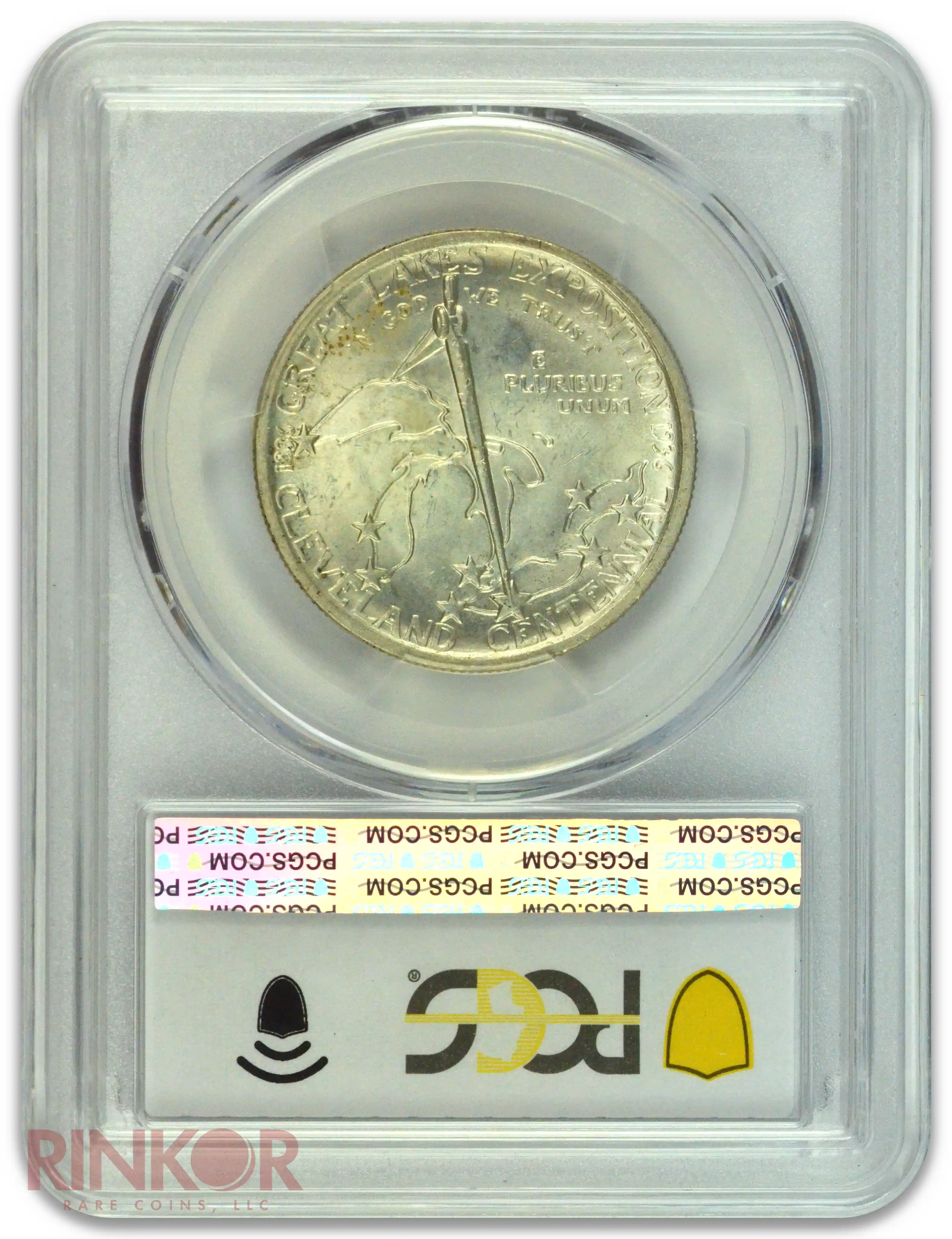 1936 50C Cleveland Commemorative Half Dollar PCGS MS 64