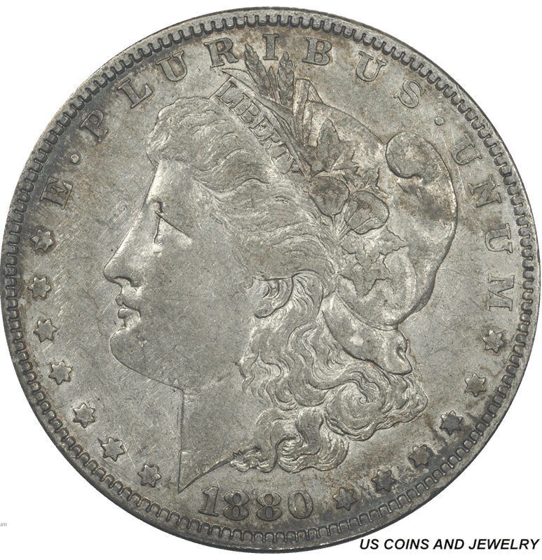 1881-O Morgan Silver Dollar $1 AU About Uncirculated