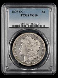 1879-CC $1 PCGS VG-10
