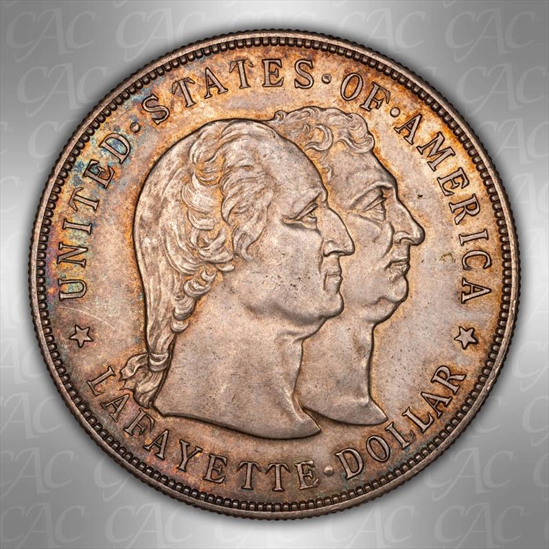 1900 Lafayette $1 CACG MS 63