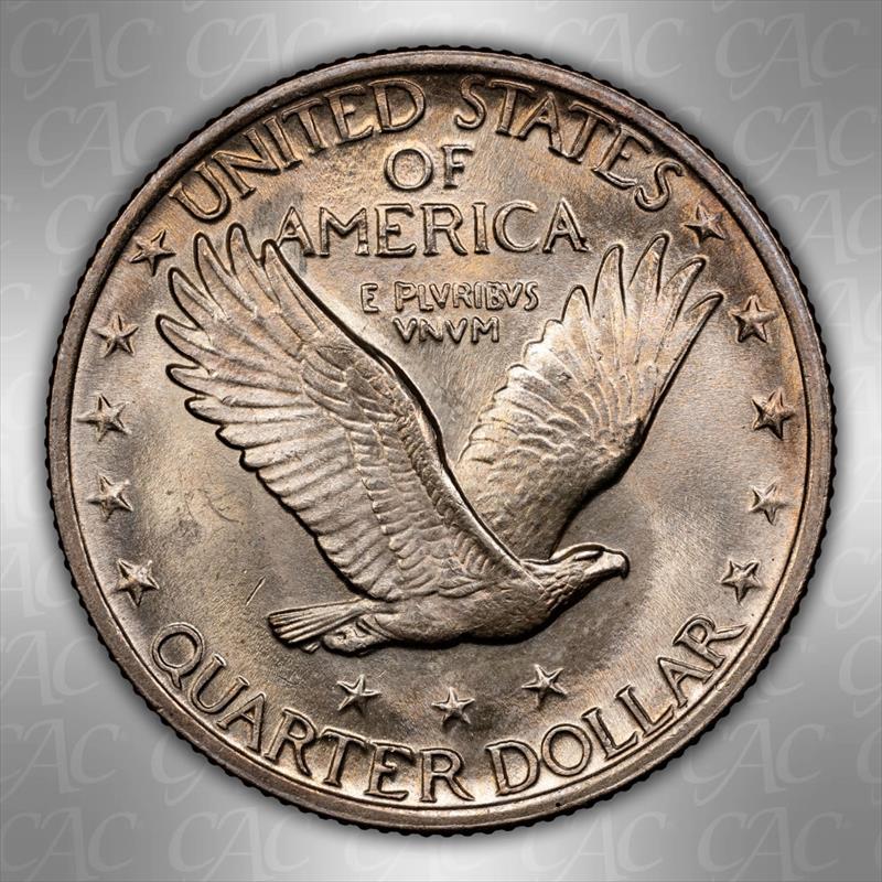 1919 25C CACG MS 66 FH 