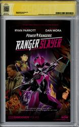 Might Morphin Power Rangers #52 CBCS 9.8 (BOOM, 2020) Signed by Jason David Frank 