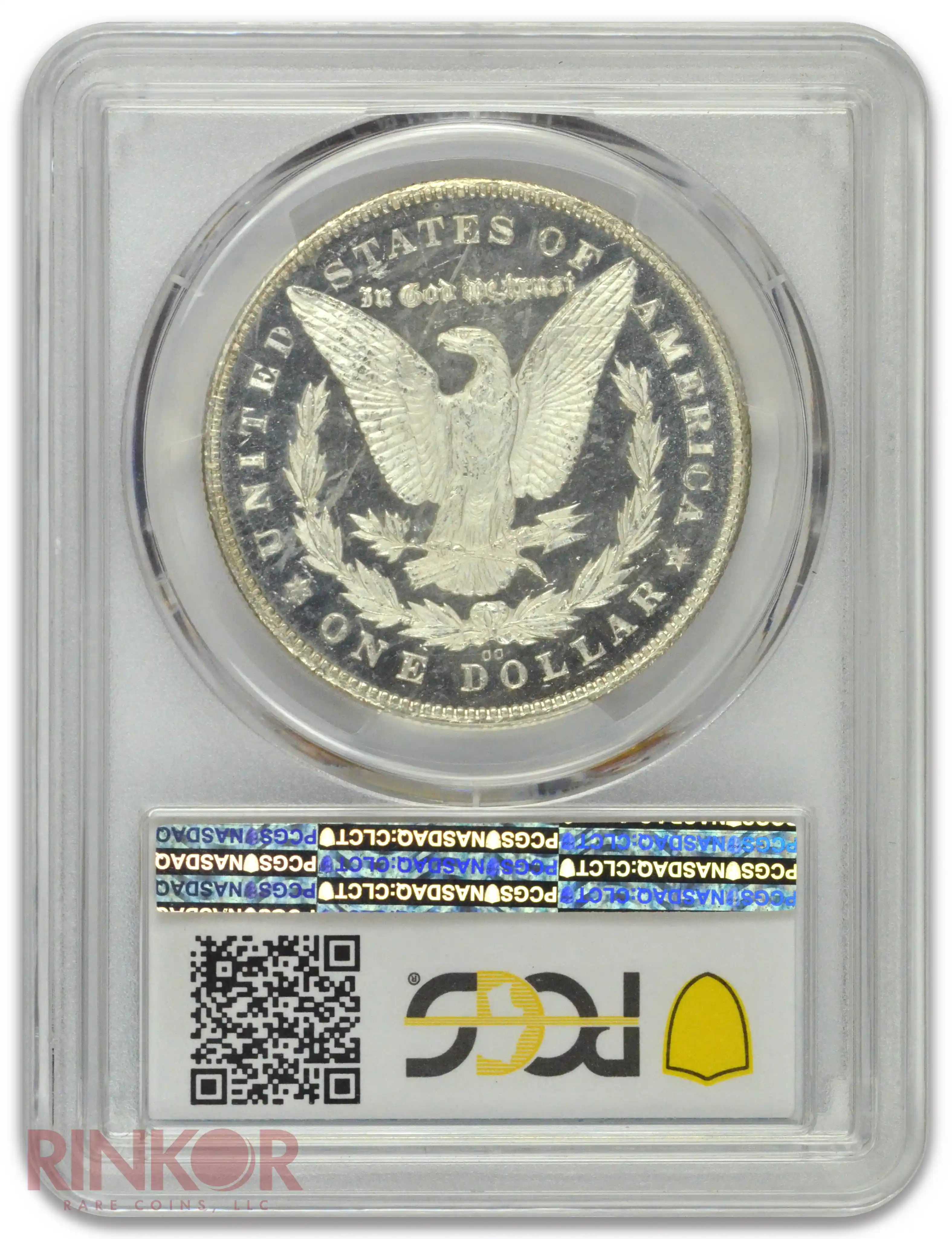 1880/79-CC $1 Reverse of 1878 Morgan Dollar PCGS MS 64 PL CAC