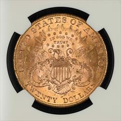 1901 1/1 $20 Gold VP 001 Granite Lady Hoard Bill Fivaz Signature Label NGC MS64