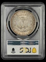 1886 O $1 PCGS AU 58